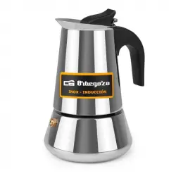 Orbegozo KFI 260 Cafetera Italiana 2 Tazas Acero Inoxidable