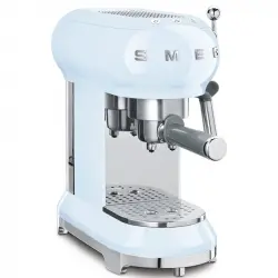 Smeg ECF01PBEU Cafetera Express 15 Bares Azul