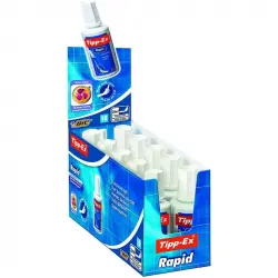 Bic Tipp-Ex Rapid Caja 10 Correctores de Escritura Líquidos