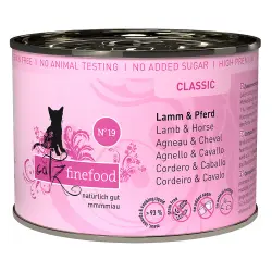 catz finefood en latas 6 x 200 g - Cordero y caballo