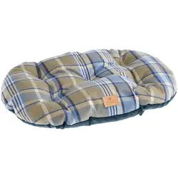 Cojín Ferplast Scott color azul para perros - 55 x 36 x 8 cm (L x An x Al)