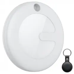 Leotec Localizador MiTag Compatible Apple con Llavero Negro