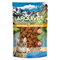 Natural Cat Snacks Mini palitos Arquivet para gatos sabor Salmón