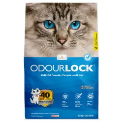 ODOURLOCK Sin perfume arena aglomerante para gatos  - 12 kg