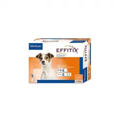 Virbac Effitix 4-10 Kg 24 Pipetas