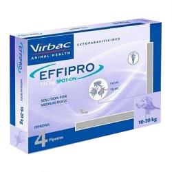 Effipro pipetas antiparásitos perros de 10-20 kg