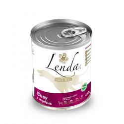 Lenda Nature Buey lata para perros