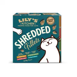 Lily’s Kitchen Shredded Filetes lata para gatos