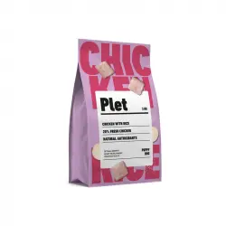 Pienso Plet para Cachorros - Pollo con arroz, Peso 3 Kg.