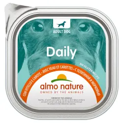 Almo nature Almo Nature Con Ternera Y Zanahorias Para Perros 9x300 GR