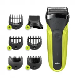 Braun Series 3 Shave&Style 300BT Cortapelos/Afeitadora + 5 Peines