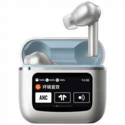 Klack T68 Pro Auriculares Inalámbricos Bluetooth ANC Gris