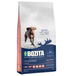 Bozita Grain Free Large Breed con salmón y vacuno  - 2 kg