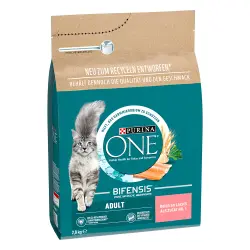 Purina ONE Bifensis Adulto salmón y cereales integrales - 2,8 kg