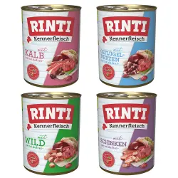 Rinti Kennerfleisch 12 x 800 g - Pack Ahorro - Pack mixto 1