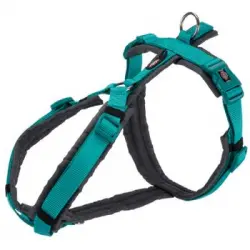 Arnés Trekking New Premium, L: 70–85cm/25mm, Azul Océano/grafito