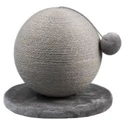 Pelota rascador Karlie Bolly - Diám. 30,5 x 28 cm, gris