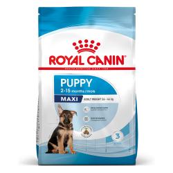 Pienso para perros cachorros raza grande Royal Canin Maxi Junior 4 Kg.