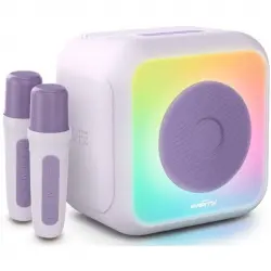 Big Ben Partybtkml Altavoz Karaoke Bluetooth con 2 Micrófonos Inalámbricos