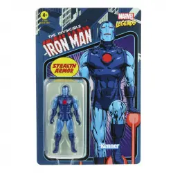 Hasbro Original Marvel Legends Series Retro Iron Man Stealth Figura