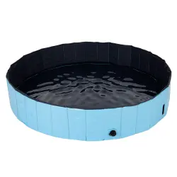 Piscina para perros Keep Cool - 120 x 30 cm (Diám. x Al), con cubierta