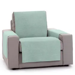 Vipalia Protector Cubre Sofá 1 Plaza / Relax Color Verde Modelo Brisa