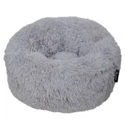 Cama Para Mascotas Fuzz Gris Claro M District70