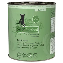 catz finefood en latas 6 x 800 g - Pollo y faisán