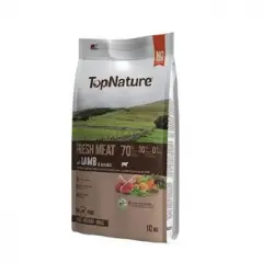 Pienso Topnature Cordero, Perros Razas Medianas-maxi, Saco 10 Kg