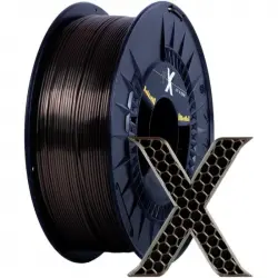 X Filament Filamento PLA Efecto SEDA Impresora 3D 1,75mm 1Kg Bronze