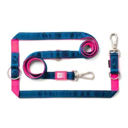 Correa ajustable Max & Molly Matrix rosa para perros - M: 200 x 2 cm (L x An)