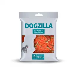 Dogzilla bocaditos de salmón con pescado para perros