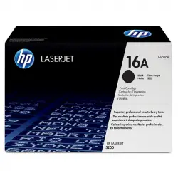 HP 16A Tóner Original Laserjet Negro