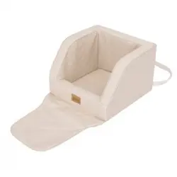 Silla De Coche Trip Para El Transporte De Perros 46x46 Beige