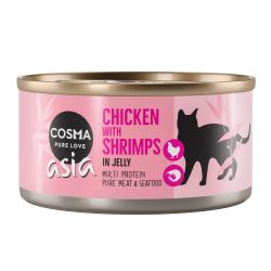 Cosma Asia en gelatina 6 x 170 g - Pollo con gambas