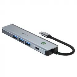 Leotec LEDS05 Docking Station 5 en1 USB-C PD 100W / USB 3.0 / HDMI 4K