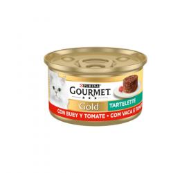 Gourmet Gold Tartelette Buey y tomate 85 gr.