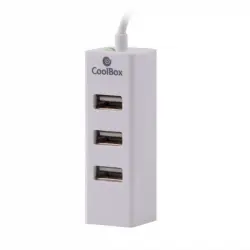 CoolBox COO-UPH190 Hub USB 4 Puertos