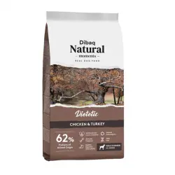 Dibaq Adult Natural Moments Dietetic Pollo y Pavo pienso para perros