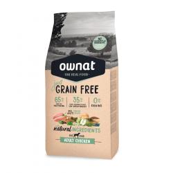 Ownat Adult Just Grain Free Pollo pienso para perros