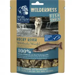 Snack Real Nature Wilderness Cubos de Salmón Para Perros, Peso 6x70 Gr