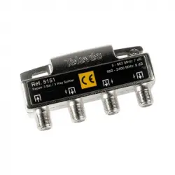 Televes Repartidor Distribuidor 3 Salidas 7/9 dB Gris