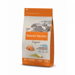 300 Grs Nature's Variety Original Adult pienso para Gato Esterilizado con Salmón