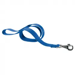 Correa Nylon Club G Azul para perros Ferplast 120 Cms - 10 mm