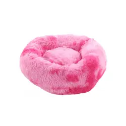 Flamingo Demi Redondo Rosa cama para perros y gatos