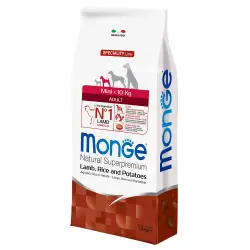 Monge Natural Superpremium Adulto Mini Cordero, Arroz y Patata - 7,5 kg