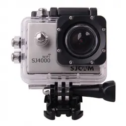 SJCAM Videocámara Deportiva SJ4000 WiFi Plateada