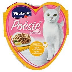 Poésie Salsa con Pavo y Queso para gatos 85 gr.