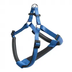 Arnes Nylon Daytona P para perros Azul Ferplast, Tallas Medium