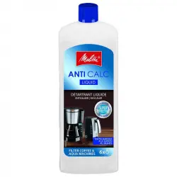 Melitta Anti Calc Descalcificador Líquido para Cafeteras de Goteo y Hervidores 250ml